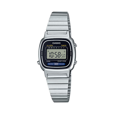 RELOJ CASIO LA670WEA-1EF MUJER 30.3 × 24.6 × 7.3 MM